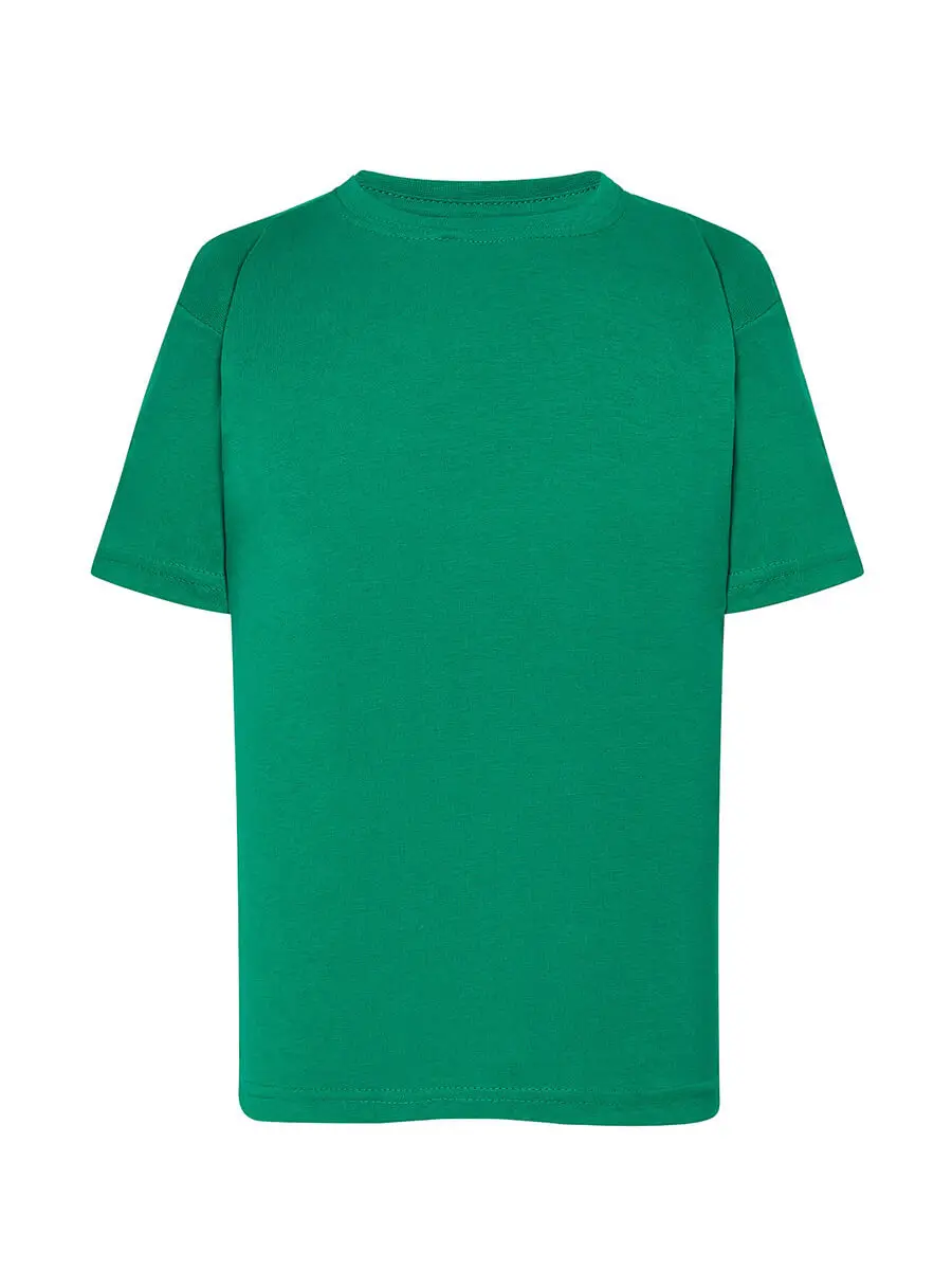 T-shirt bambino girocollo manica corta in 100% cotone 155 g – 2EXW67YN8 Verde prato T-shirt bambino girocollo manica corta in 100% cotone 155 g – 2EXW67YN8 Verde prato