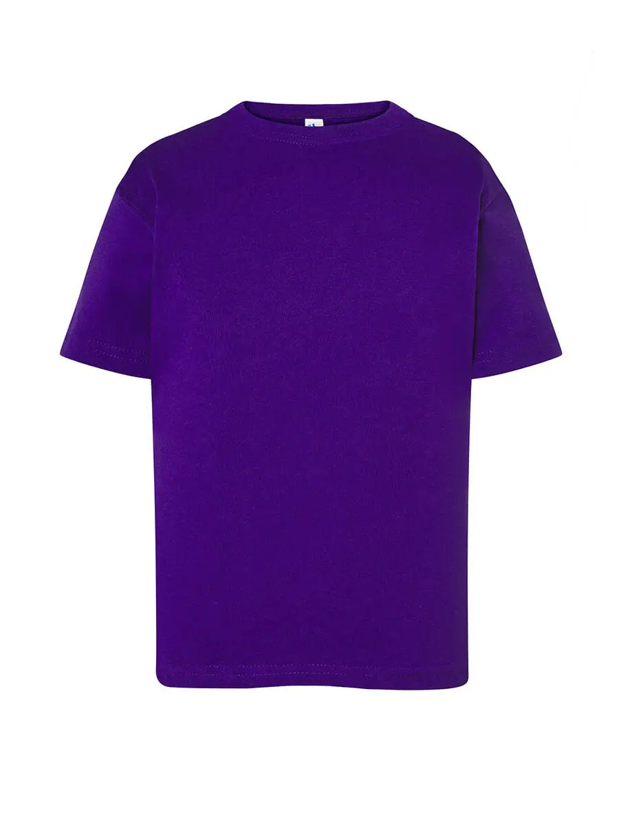 T-shirt bambino girocollo manica corta in 100% cotone 155 g – 2EXW67YN8 Viola T-shirt bambino girocollo manica corta in 100% cotone 155 g – 2EXW67YN8 Viola