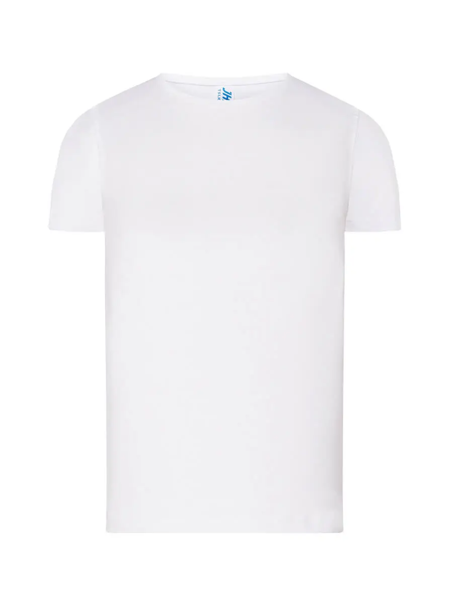 T-shirt bambino girocollo manica corta in 100% cotone 155 g Bianco T-shirt bambino girocollo manica corta in 100% cotone 155 g Bianco