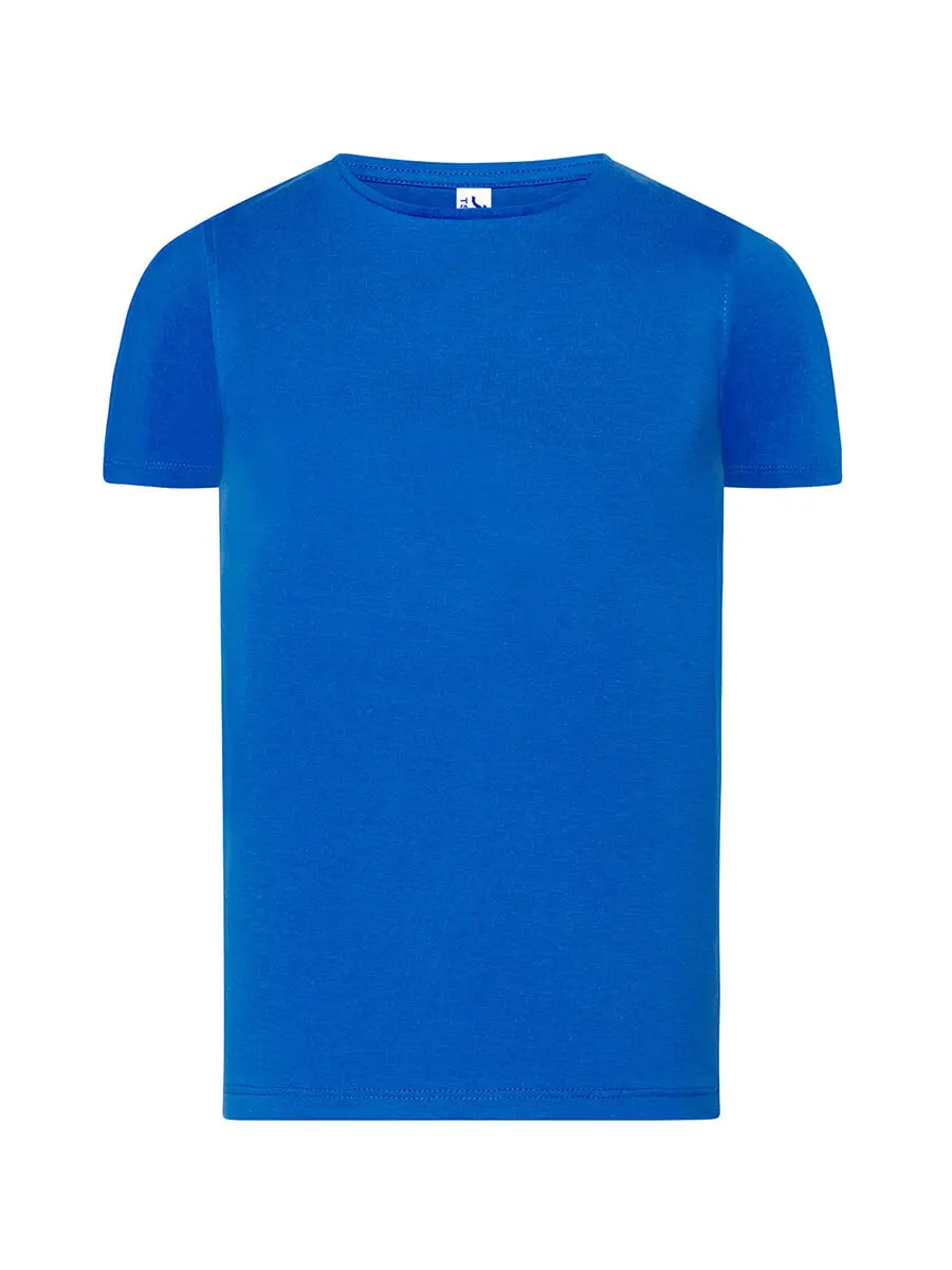 T-shirt bambino girocollo manica corta in 100% cotone 155 g Blu royal T-shirt bambino girocollo manica corta in 100% cotone 155 g Blu royal