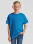 T-shirt bambino girocollo manica corta in 100% cotone 165 g
