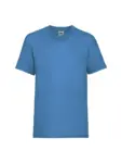 T-shirt bambino girocollo manica corta in 100% cotone 165 g