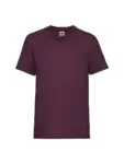 T-shirt bambino girocollo manica corta in 100% cotone 165 g