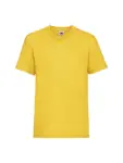 T-shirt bambino girocollo manica corta in 100% cotone 165 g