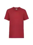 T-shirt bambino girocollo manica corta in 100% cotone 165 g
