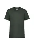 T-shirt bambino girocollo manica corta in 100% cotone 165 g