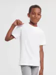 T-shirt bambino manica corta in 100% cotone 180 g