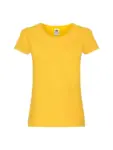 T-shirt donna girocollo manica corta 145 g