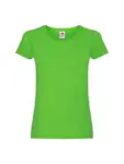 T-shirt donna girocollo manica corta 145 g