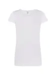 T-shirt donna girocollo manica corta in 100% cotone 140 g