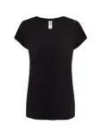T-shirt donna girocollo manica corta in 100% cotone 140 g