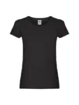 T-shirt donna girocollo manica corta in 100% cotone 145 g