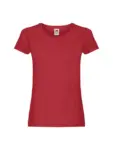 T-shirt donna girocollo manica corta in 100% cotone 145 g