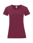 T-shirt donna girocollo manica corta in 100% cotone 150 g
