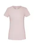 T-shirt donna girocollo manica corta in 100% cotone 150 g