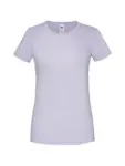 T-shirt donna girocollo manica corta in 100% cotone 150 g