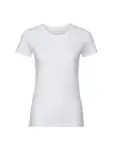 T-shirt donna girocollo manica corta in 100% cotone 160 g