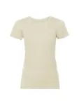 T-shirt donna girocollo manica corta in 100% cotone 160 g
