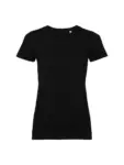 T-shirt donna girocollo manica corta in 100% cotone 160 g