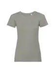 T-shirt donna girocollo manica corta in 100% cotone 160 g
