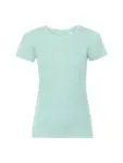 T-shirt donna girocollo manica corta in 100% cotone 160 g