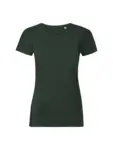 T-shirt donna girocollo manica corta in 100% cotone 160 g