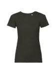 T-shirt donna girocollo manica corta in 100% cotone 160 g
