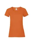 T-shirt donna girocollo manica corta in 100% cotone 165 g