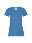 T-shirt donna girocollo manica corta in 100% cotone 165 g