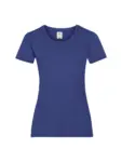 T-shirt donna girocollo manica corta in 100% cotone 165 g