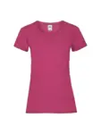 T-shirt donna girocollo manica corta in 100% cotone 165 g