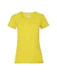 T-shirt donna girocollo manica corta in 100% cotone 165 g
