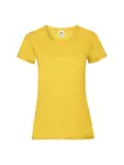 T-shirt donna girocollo manica corta in 100% cotone 165 g