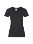 T-shirt donna girocollo manica corta in 100% cotone 165 g