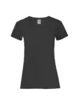 T-shirt donna girocollo manica corta in 100% cotone 165 g