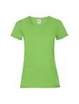 T-shirt donna girocollo manica corta in 100% cotone 165 g