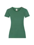 T-shirt donna girocollo manica corta in 100% cotone 165 g