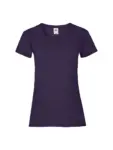 T-shirt donna girocollo manica corta in 100% cotone 165 g