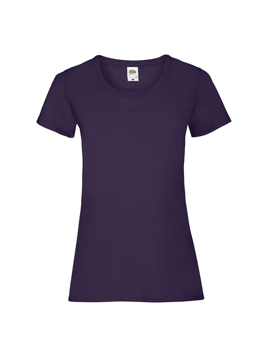 T-shirt donna girocollo manica corta in 100% cotone 165 g Viola T-shirt donna girocollo manica corta in 100% cotone 165 g Viola