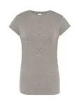 T-shirt donna girocollo manica corta in 100% cotone 170 g
