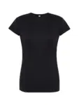 T-shirt donna girocollo manica corta in 100% cotone 170 g
