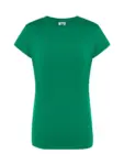 T-shirt donna girocollo manica corta in 100% cotone 170 g