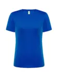 T-shirt donna girocollo manica corta slim fit 130 g