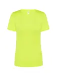 T-shirt donna girocollo manica corta slim fit 130 g