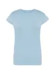 T-shirt donna girocollo manica corta slim fit in 100% cotone 150 g