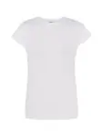 T-shirt donna girocollo manica corta slim fit in 100% cotone 150 g