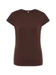 T-shirt donna girocollo manica corta slim fit in 100% cotone 150 g