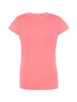 T-shirt donna girocollo manica corta slim fit in 100% cotone 150 g