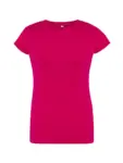 T-shirt donna girocollo manica corta slim fit in 100% cotone 150 g
