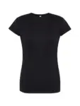 T-shirt donna girocollo manica corta slim fit in 100% cotone 150 g